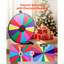 Roue de 24 pouces, roue de 14 fentes avec support, roulette de table Win Fortune avec effacement à sec et 2 marqueurs, 6 couleurs, assemblage facile, pour les événements de carnaval de fête