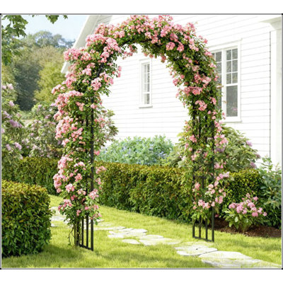 Treillis de jardin en acier durable avec revêtement antirouille