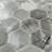 Eterna Hexx 2" x 2" Hexagon Glass Mosaic Wall & Floor Tile-98426094