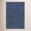 Elle Navy Blue Hand-Woven Wool Rug