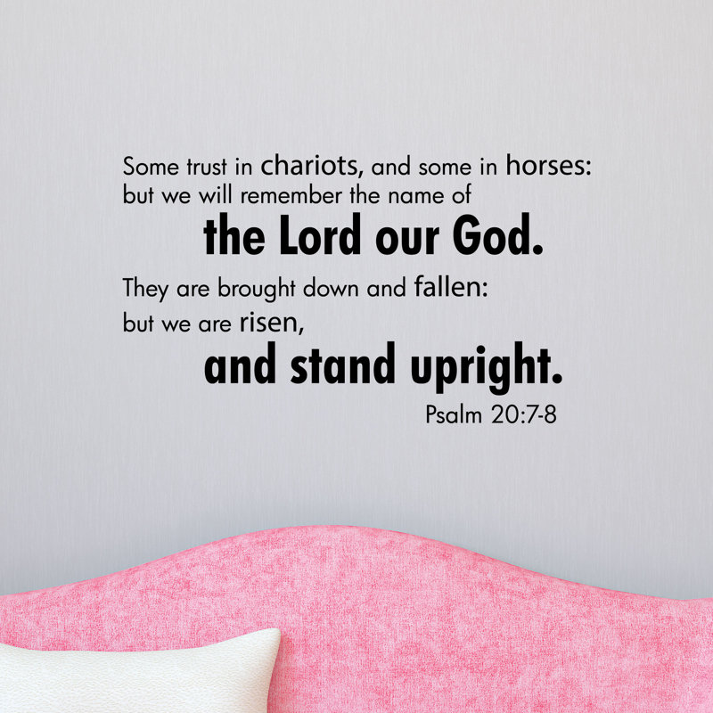 Text & Numbers Wall Decal