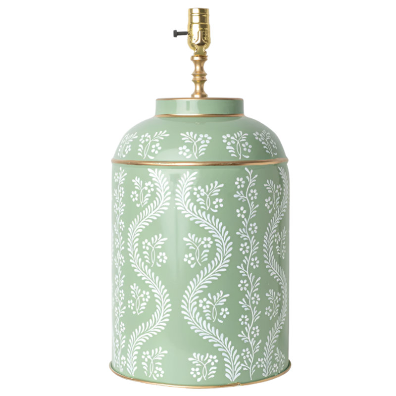 Bellman Metal Table Lamp, Pale Green