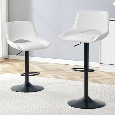 Ensemble de 2 tabourets de bar réglables Modern Modern
