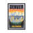 Distressed Black Framed