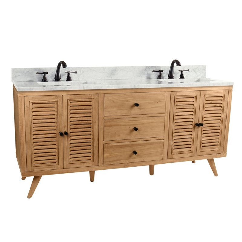 Harper 73" Double Bathroom Vanity, 73