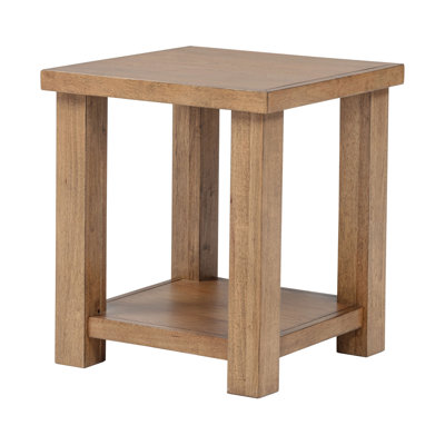 Table de bout rustique 20,15 po, brun