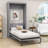 Harilda Murphy Wooden Bed-17126445