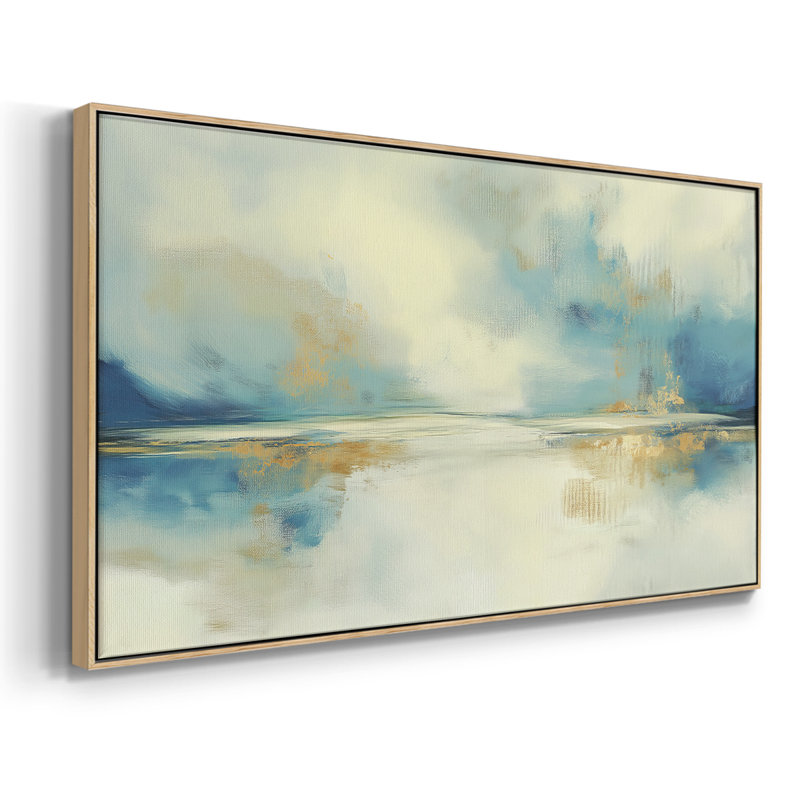 "Abstract Series CX" par J Paul, reproduction d'art, Naturel, H 21 po x l 41 po