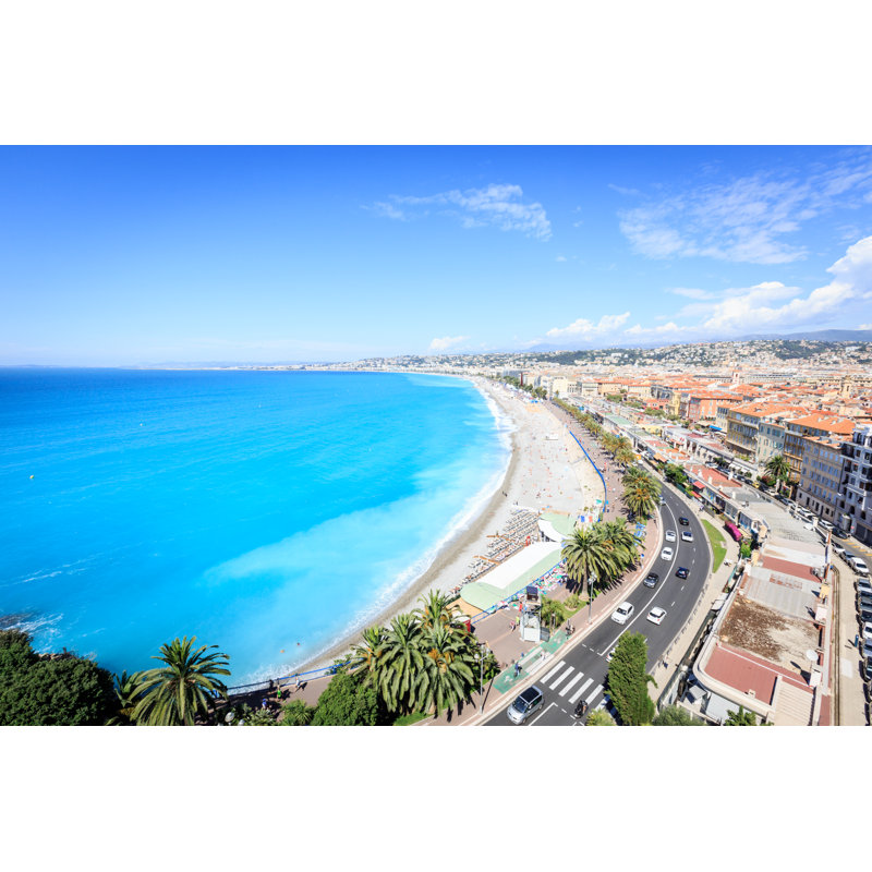 Nice Beach by Nullplus - No Frame Art Prints on Canvas, 20cm H x 30cm W