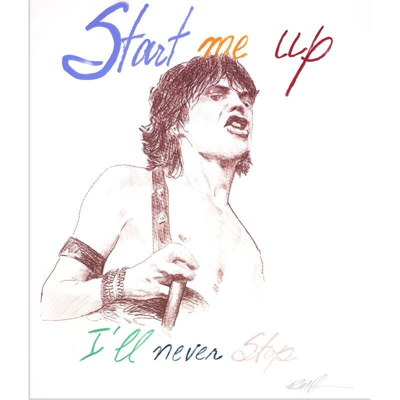 Mick Jagger Print