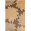 Mugal Wool Floral Area Rug in Brown-18203095