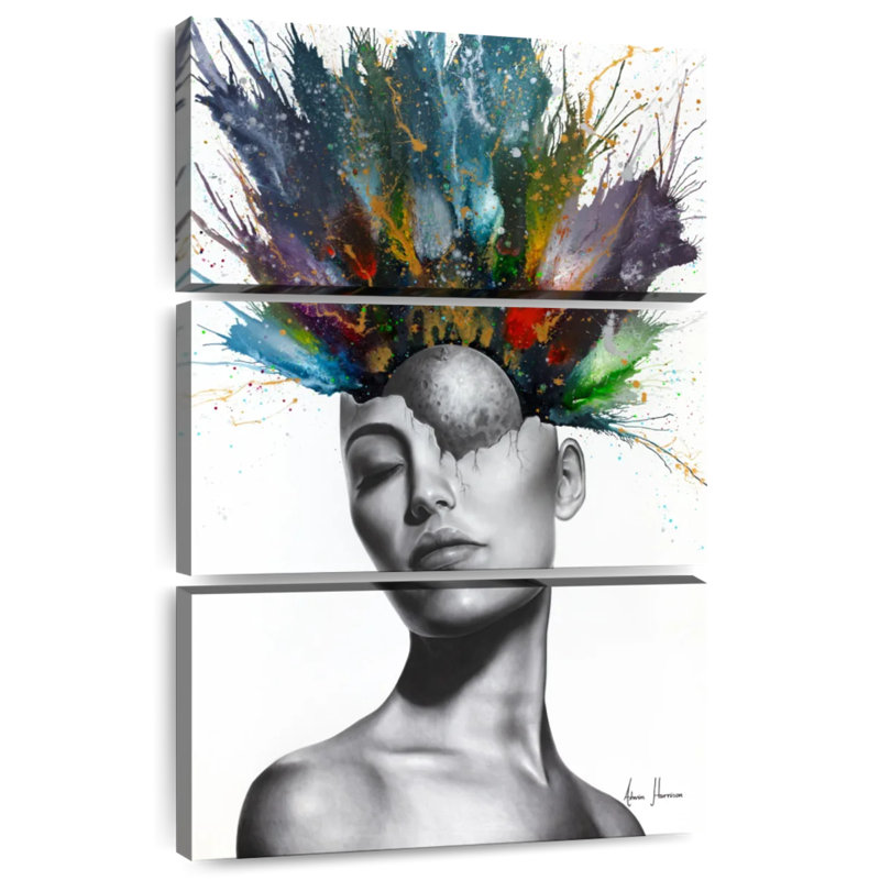 Kelan Mind Galaxy, 74" H x 48" W