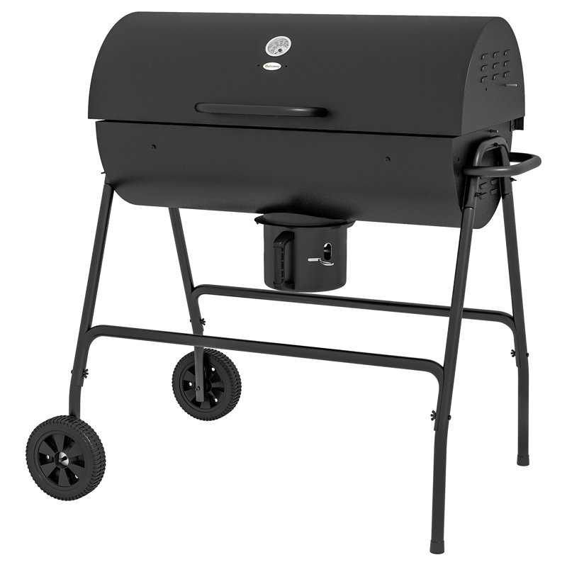 Dakota Fields Bucholz 95cm W Charcoal Grill