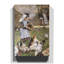 Feeding the Chickens - Wrapped Canvas-19045733