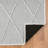 Modern Outdoor Geometric Area Rug, Non-Slip Washable Carpet-116985017