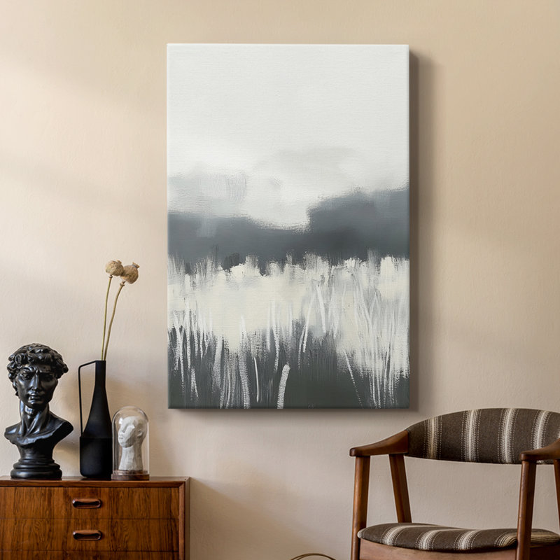 Série ABSTRACT DCCDXLV - Cavas de galerie sur mesure, H 18 po x l 12 po