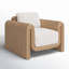 Chaise de patio avec coussins Edid-98148038