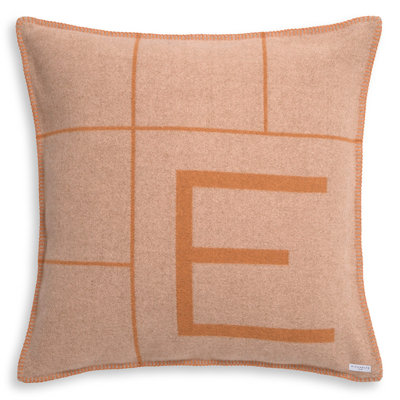 Housse et insert de coussin carré en mélange de laine Rhoda