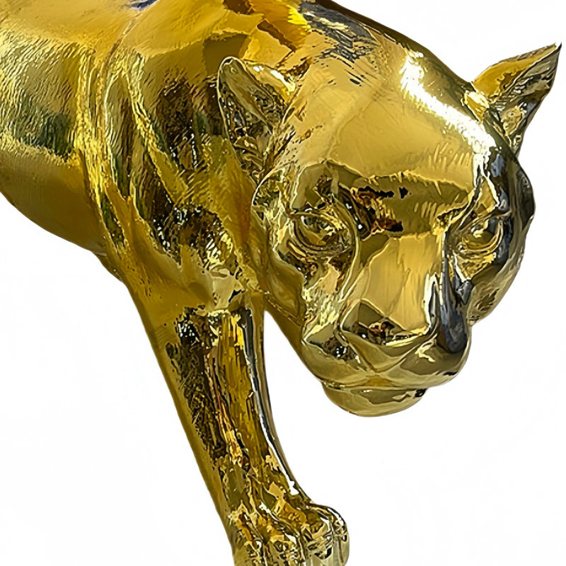 Table basse Panther Sculpture, Gold