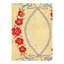 Antique American hooked rug 2'x 3'