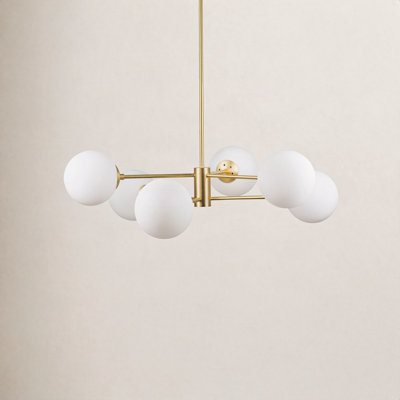 Glint 6 - Light Dimmable Sphere Chandelier