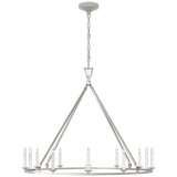 Chapman & Myers Darlana Medium Single Ring Chandelier