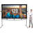 Lloydminster White Portable Projection Screen-206269933