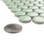 Metro Penny 9-3/4 in. x 11-1/2 in. Porcelain Mosaic Floor and Wall Tile-2470200