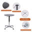 Table d'appoint ronde avec roulettes
