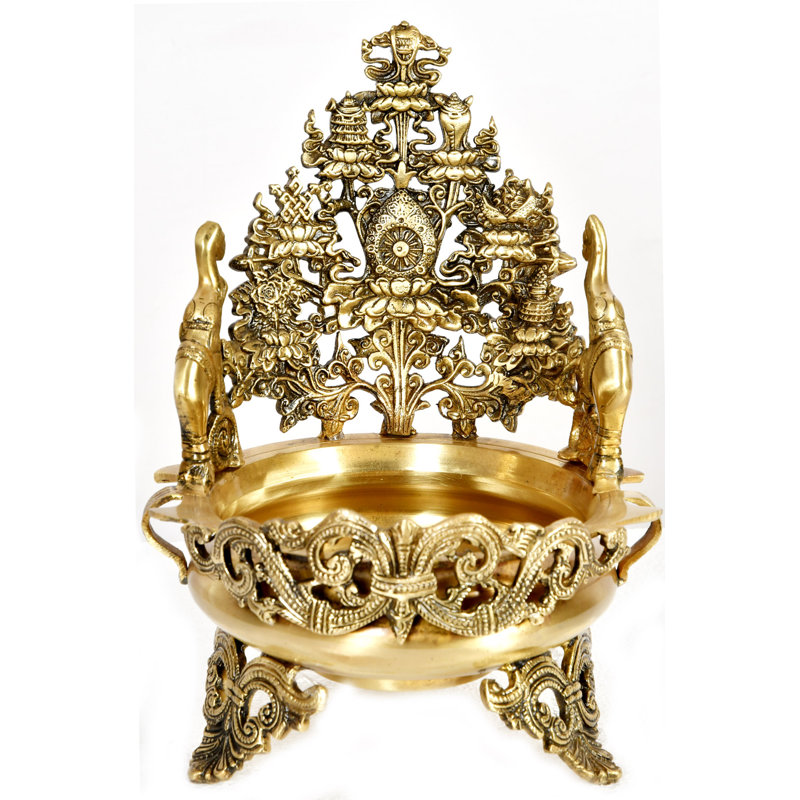 Bouddhiste tibétain Ashtamangala Urli