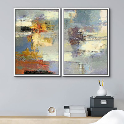 «Abstract Abstract Paint Effect», reproduction d'art sur toile