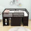 Englas Kids Full Loft Bed with Drawers-2020987740