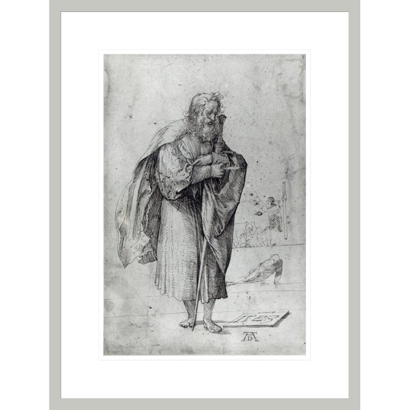 «St. Paul» par Albrecht Dürer, impression giclée sur cadre, H 21,75 po x l 16,49 po