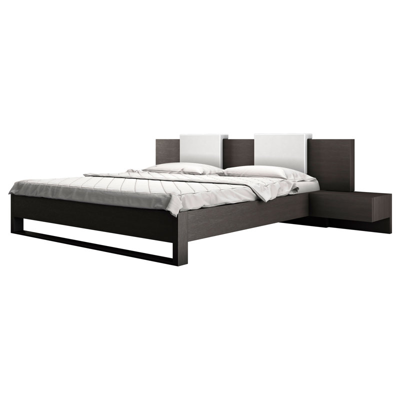Monroe Storage Bed, Queen, Wenge Black