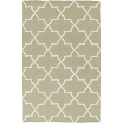 Blaisdell Wool Geometric Indoor Rug