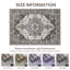 Oriental Area Rug, Vintage Low Pile Non-Slip Machine Washable Area Rug-1948027886-1948027887
