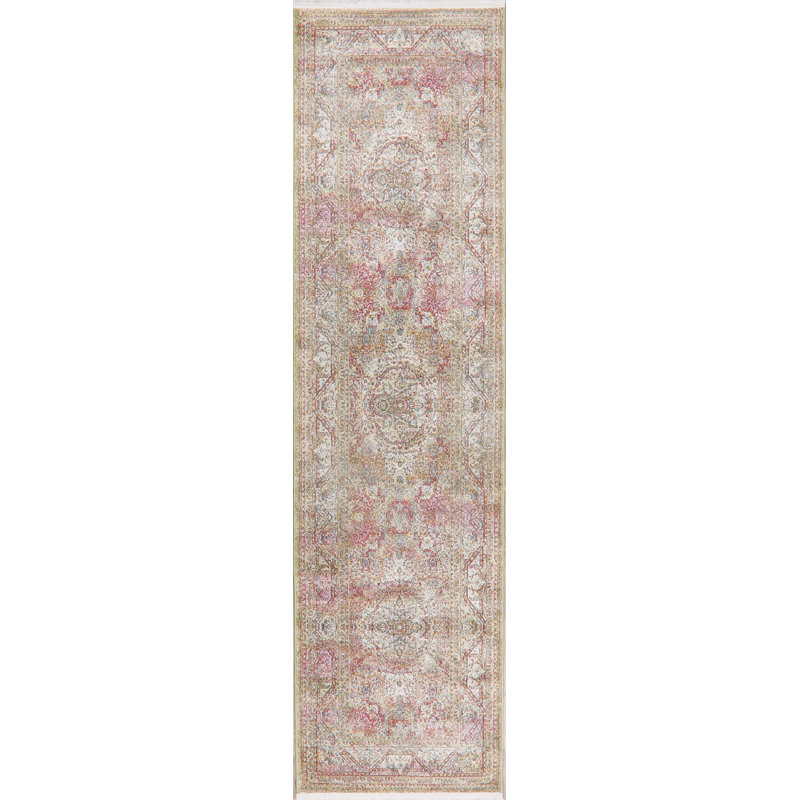 Tapis de surface beige en polypropylène murratville, Tapis de couloir 3 pi x 12 pi