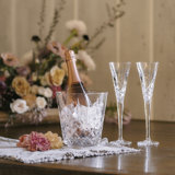 Lismore Ice Bucket & Tongs