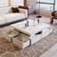 Table basse moderne carrée avec rangement à 4 tiroirs-1735970937