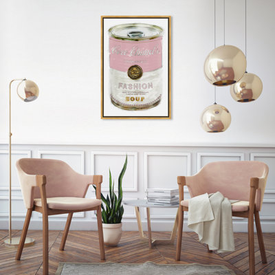 " Fashion And Glam Fashion Soup Pink Soup Can "