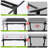 Single Motor Electric Standing Desk Frame With Cable Management Tray, Casters And Hooks-2047480320