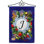 Coussin de sol en polyester à 2 faces 19 x 13 po Ensemble de drapeaux