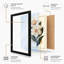 Two Flowering Blooms Botanical - Framed Print-1358154117-1358154119