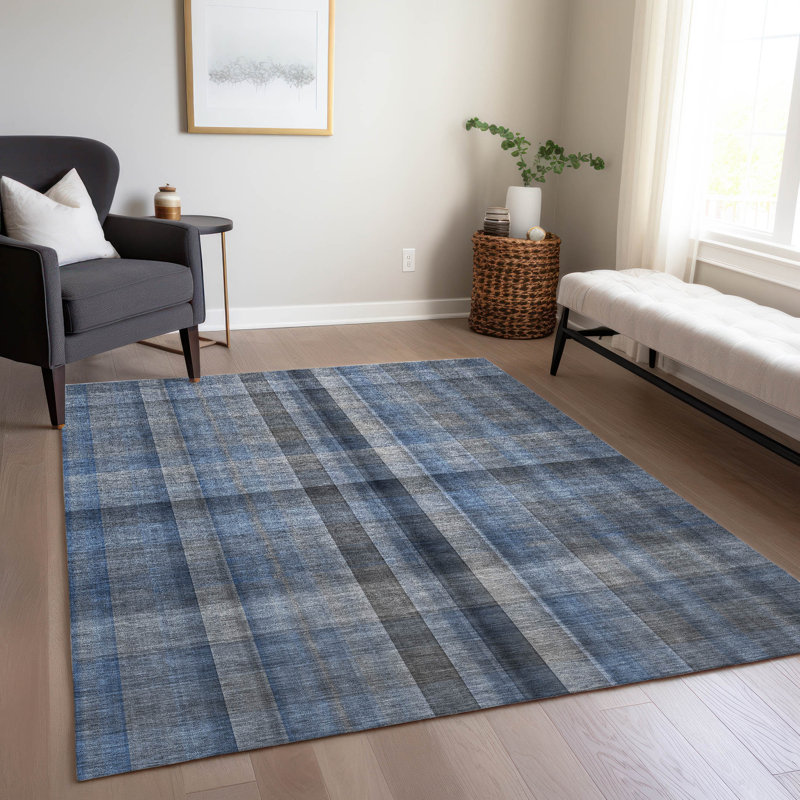 Tapis intérieur / extérieur Kinslee, Rectangle 2 pi 6 po x 3 pi 10 po