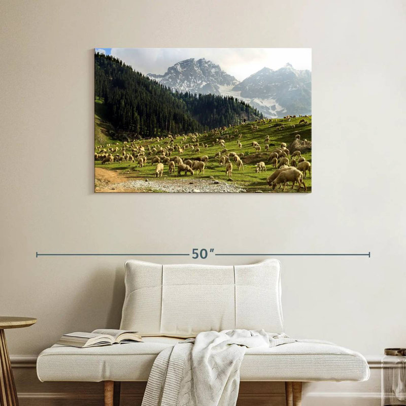 Kashmir Valley Sheep, 26" H x 39" W