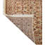 Tapis décoratif en laine noué à la main de conception unique ivoire 6 pi x 6 pi 4 po new age Wali