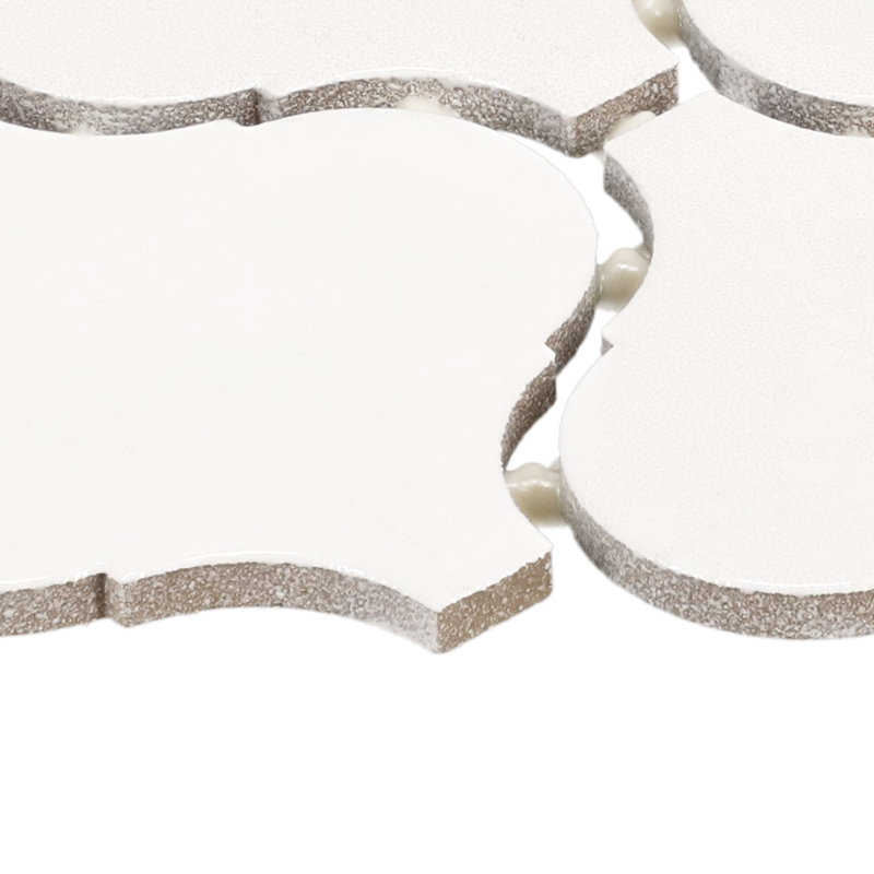 Daltile Mesmerist 3" x 3" Glazed Ceramic Arabesque Mosaic Tile (10 PCS Per Carton) (7.40 SQFT Per Carton), Spirit