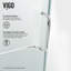 Cabine de douche à charnière sans cadre avec verre transparent 3/8 et base Pacifica l 36 po x P 48 po x H 79 po-460889865-460889862