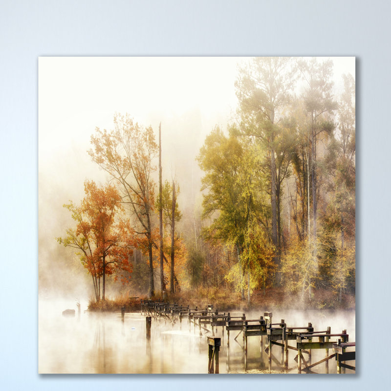 Morning at Morgan's Cove III 1 Piece Wrapped Canvas Wall Art, 122cm H x 122cm W x 4cm D