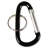 Advantus Corp. 2.5'' W Black Key Chain